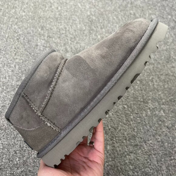 UGG Classic Ultra Mini Suede Ankle Boots - Picture 1 of 6